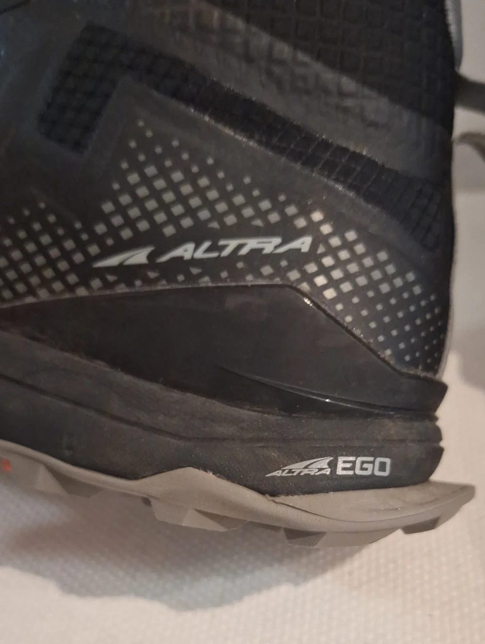 Altra Black and Gray Men's Hiking Boots